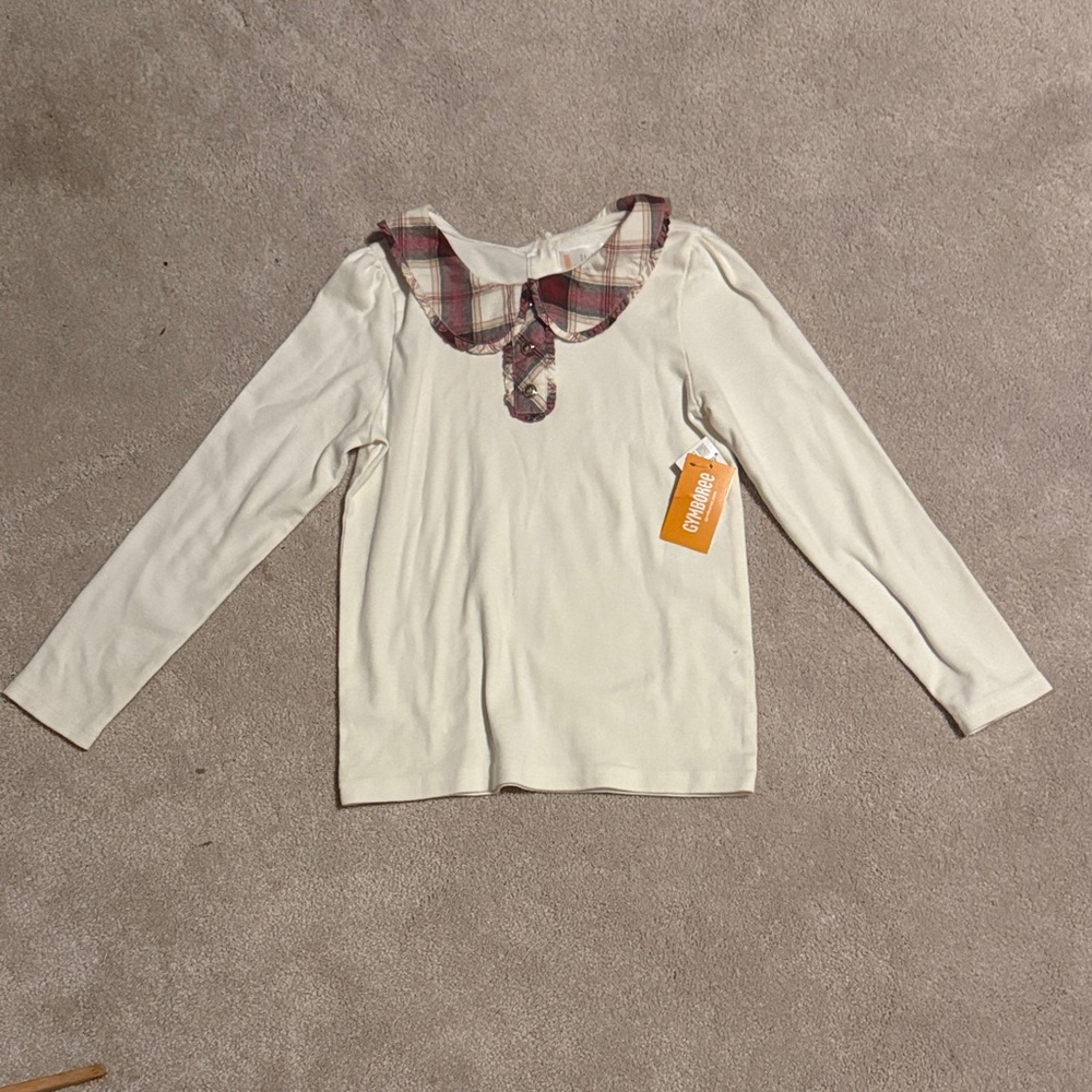 Gymboree Plaid Collar Shirt